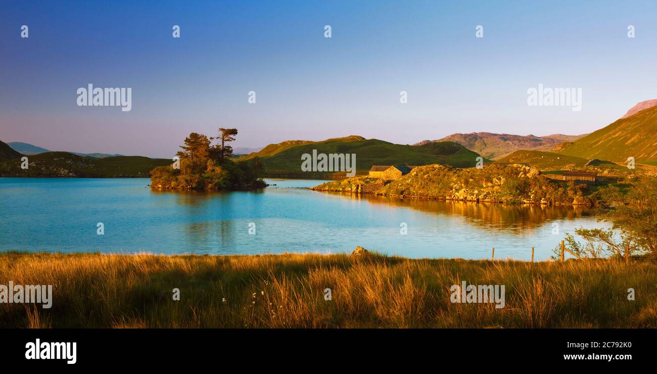 Llynnau Cregennen Cadair Idris Gwynedd Wales Stockfoto