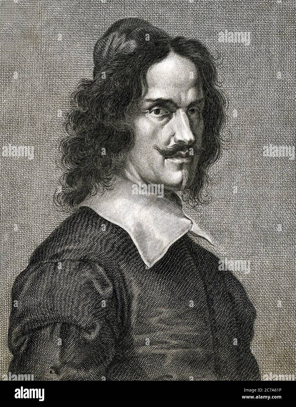 DIEGO VELÁZQUEZ (1599-1660) selbst portait des spanischen Künstlers um 1640 Stockfoto