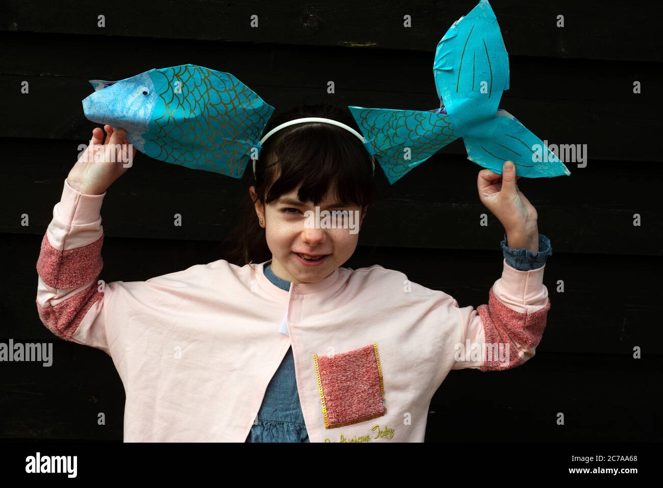 Home Schule Kunst Unterricht Stockfoto