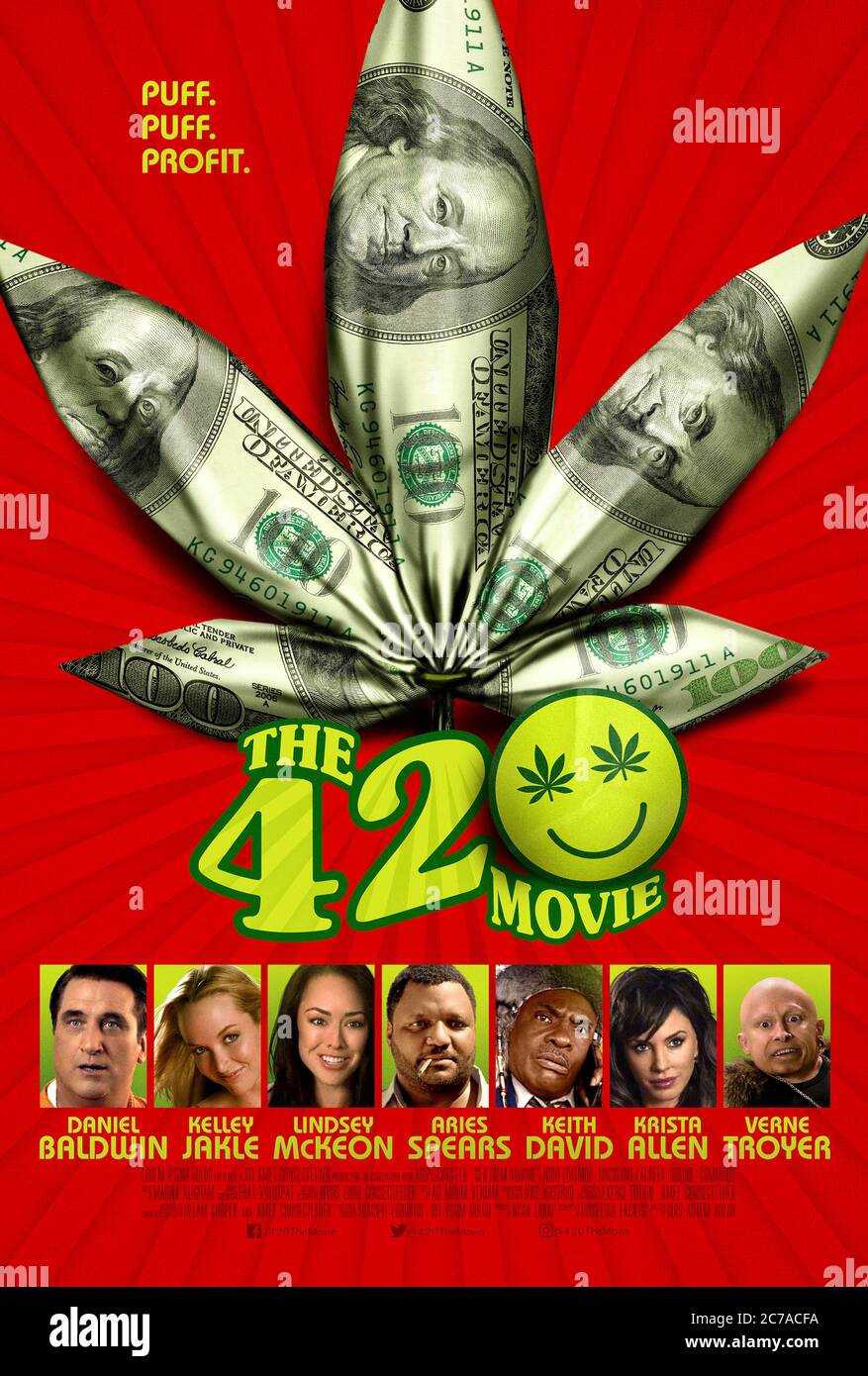 Der Film 420: Mary & Jane (2020) unter der Regie von Robert A. Johnson mit Keith David, Krista Allen, Lindsey McKeon und Verne Troyer. Dokumentarfilm nach Boxtrainer Harry Keit und 3 jungen Boxern im und aus dem Ring. Stockfoto