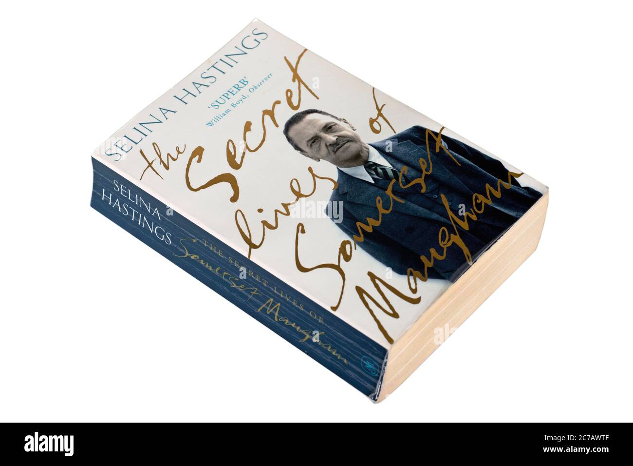 The Secret Lives of Somerset Maugham Book Taschenbuch von Selina Hastings Stockfoto