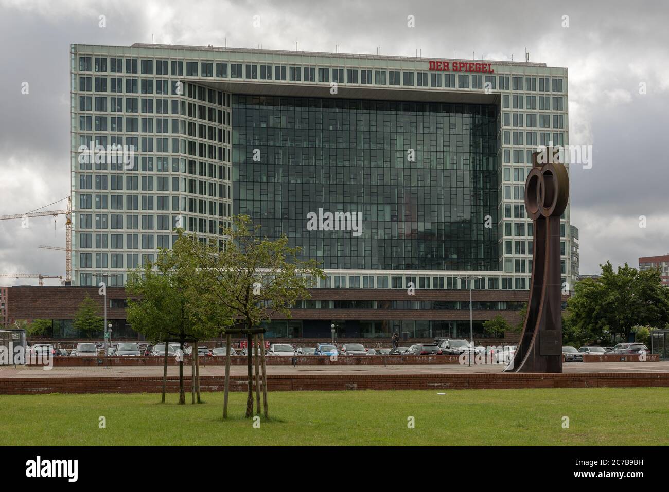 Bürogebäude des Spiegel Verlags, Hamburg, Deutschland Stockfoto