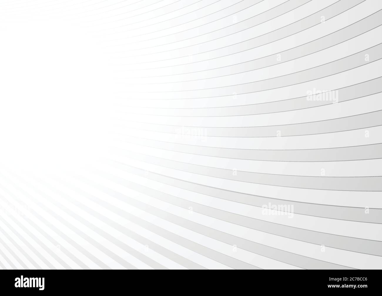 Abstrakt grau gewellte Streifen Vektor Tech Hintergrund Stock Vektor