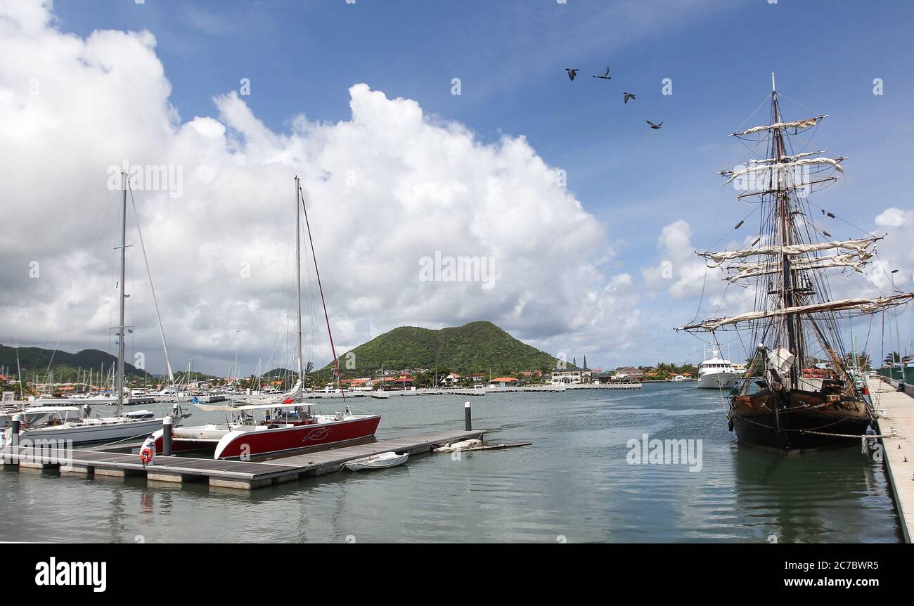 Raketenstart Stockfoto