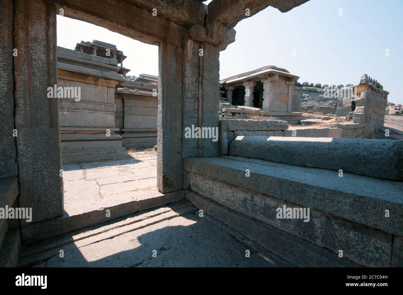 Ruine Stadt hampi karnataka indien Stockfoto