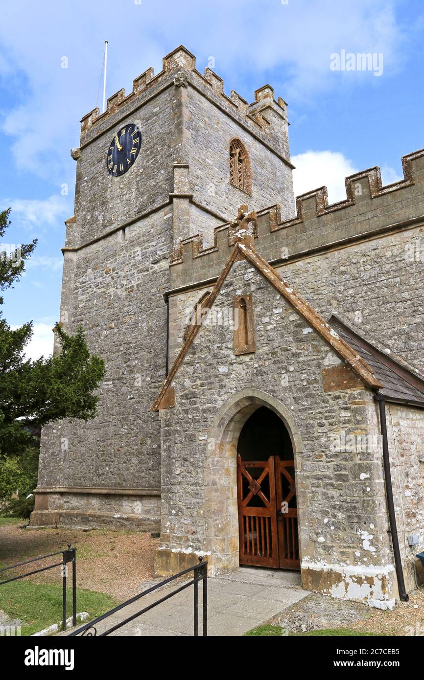 Uplyme Kirche, Pound Lane, Uplyme, Devon, England, Großbritannien, Großbritannien, Großbritannien, Europa Stockfoto