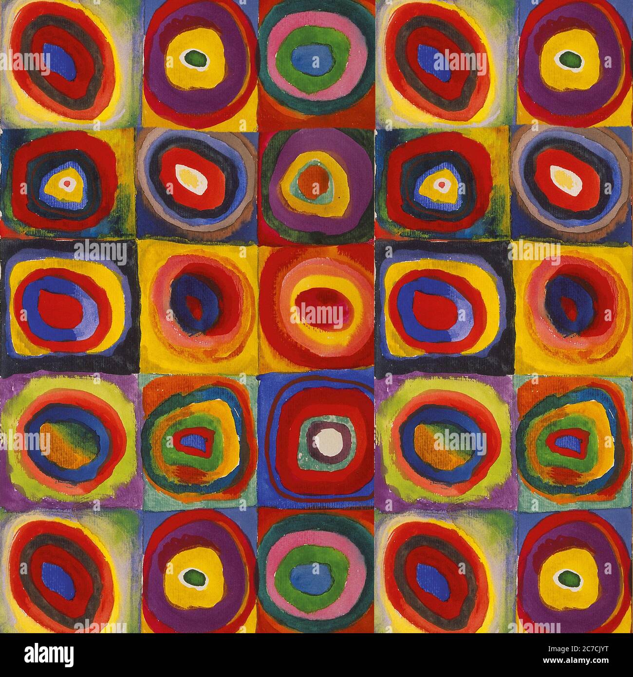 Vintage Paul Klee abstrakte Kunst Stockfoto