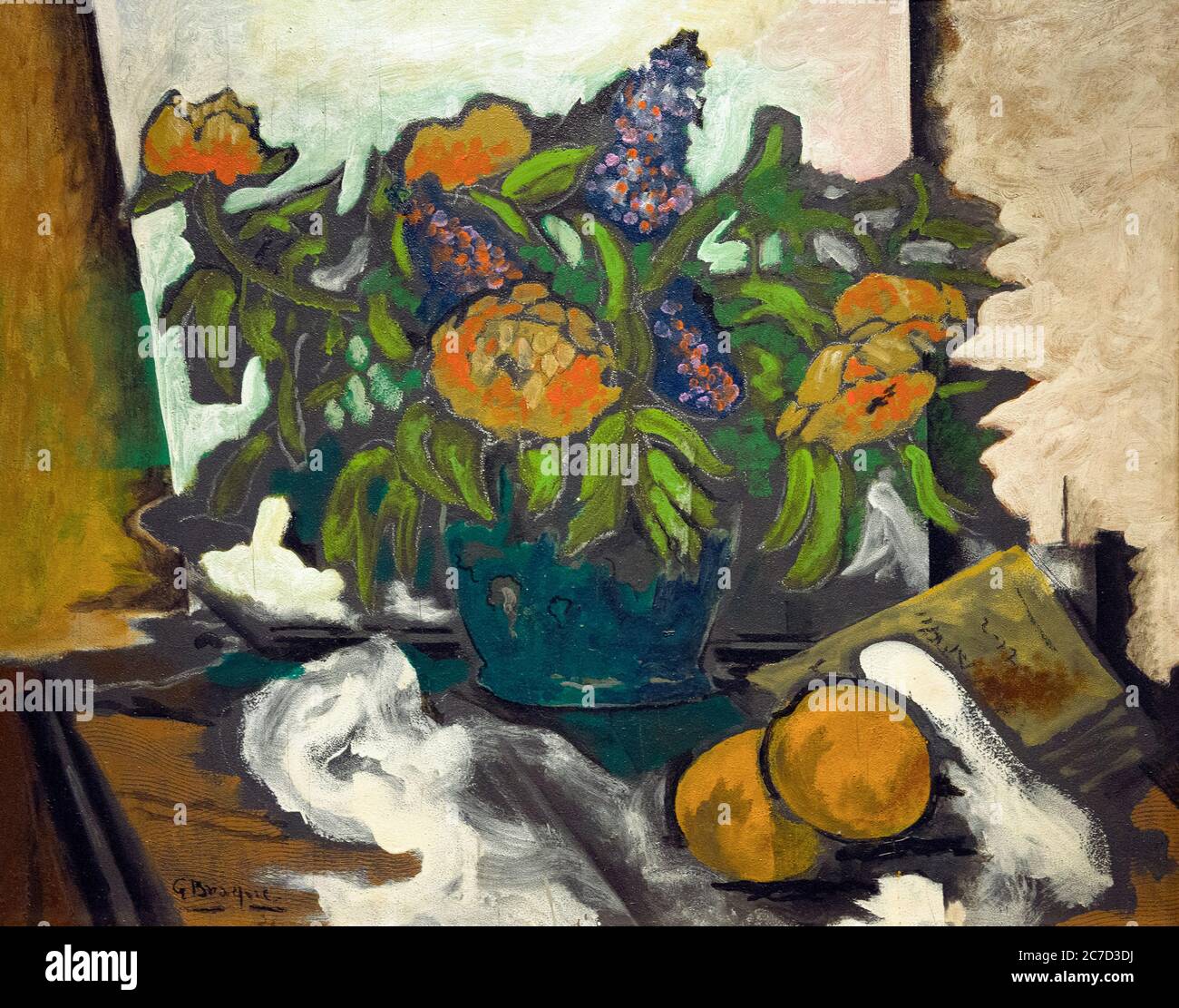 Pfingstrosen, Georges Braque, 1926, Nationalgalerie, Washington DC, USA, Nordamerika Stockfoto