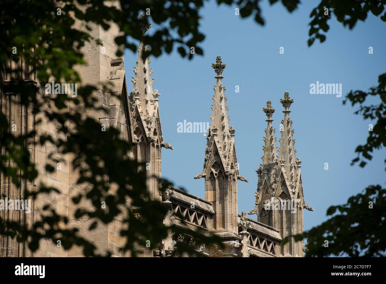 St. George's Minster in der Stadt Doncaster, Yorkshire, England. Stockfoto