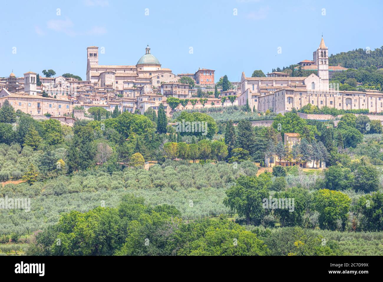 Assisi, Umbrien, Italien, Europa Stockfoto