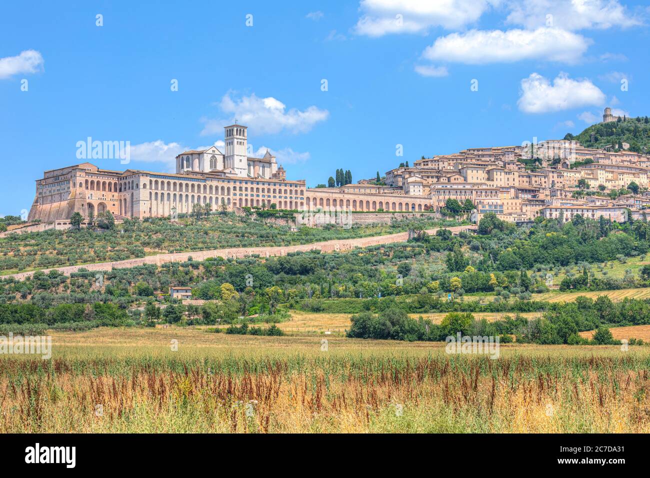 Assisi, Umbrien, Italien, Europa Stockfoto