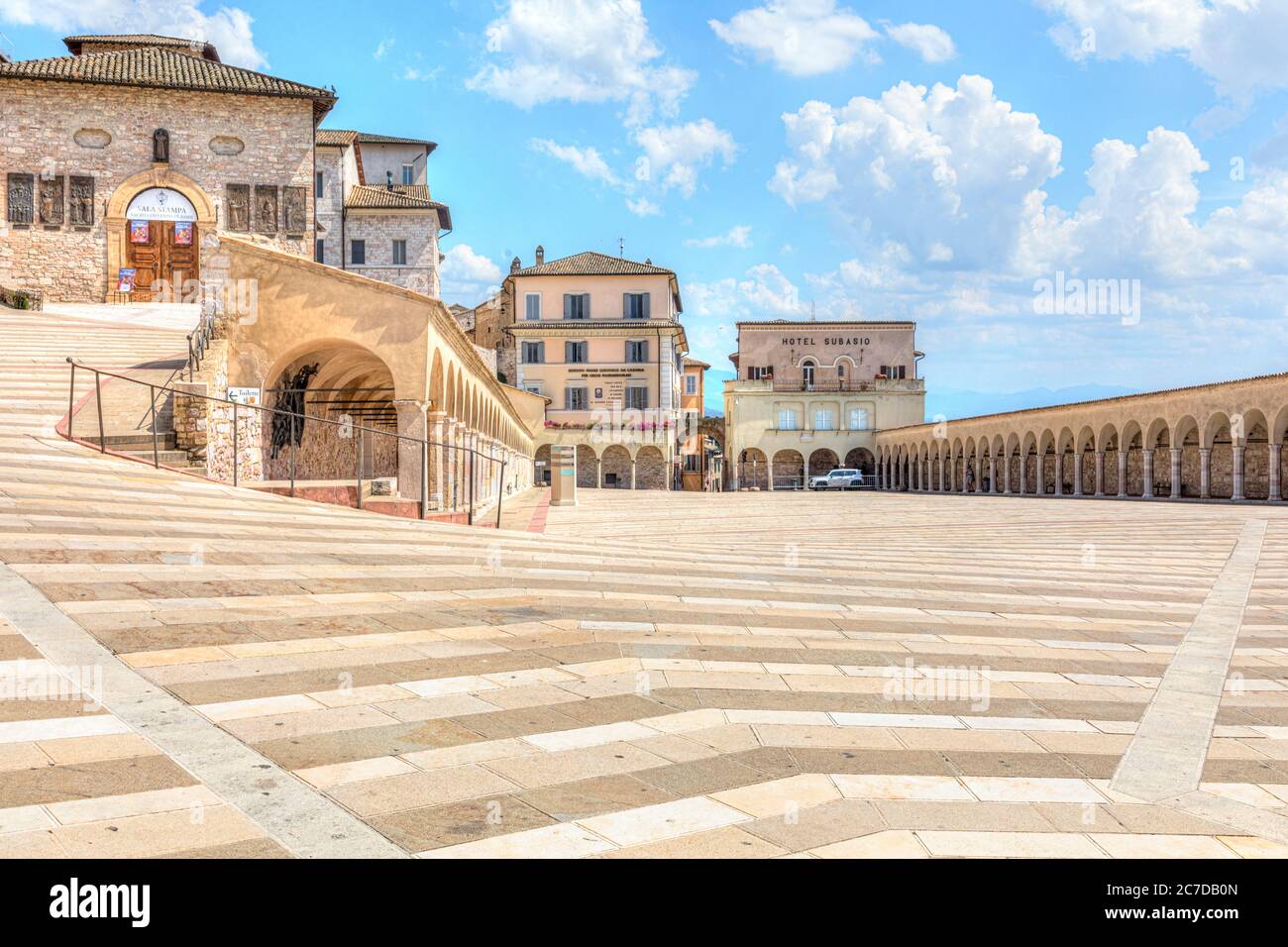 Assisi, Umbrien, Italien, Europa Stockfoto