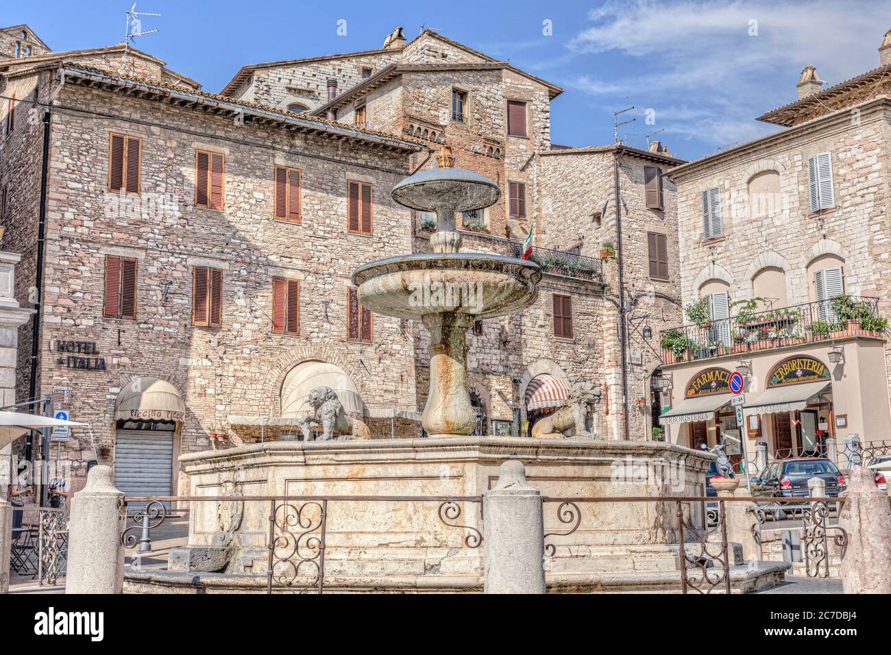 Assisi, Umbrien, Italien, Europa Stockfoto