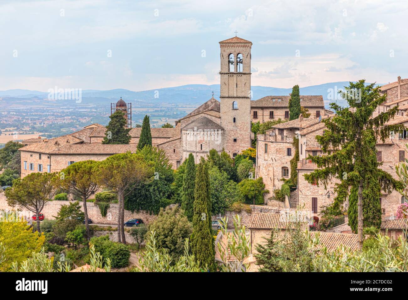 Assisi, Umbrien, Italien, Europa Stockfoto