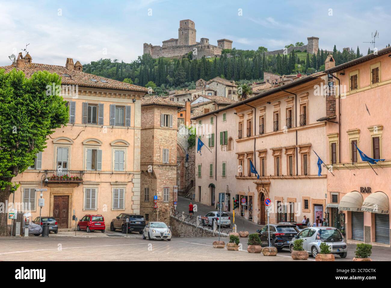 Assisi, Umbrien, Italien, Europa Stockfoto