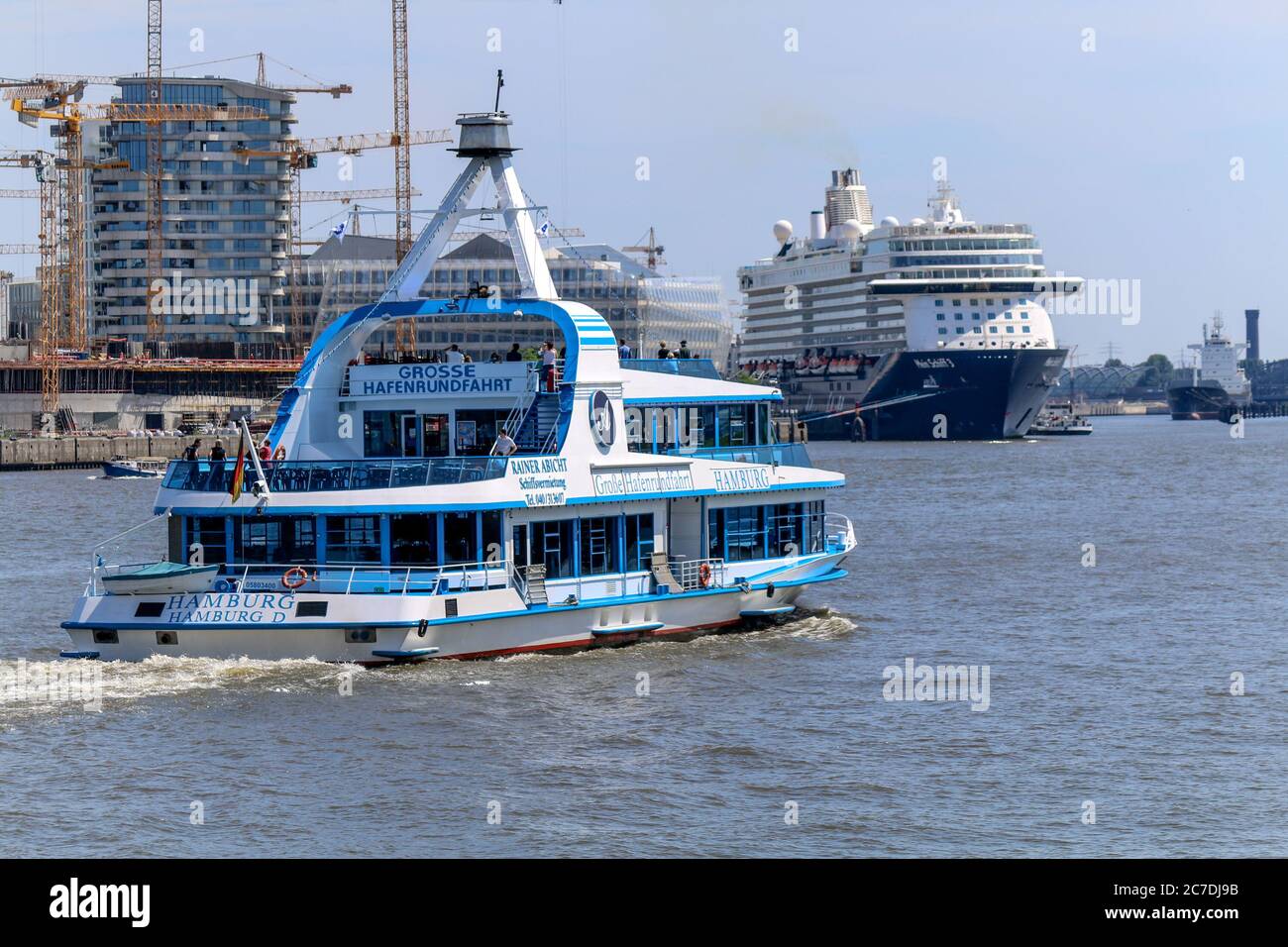 Hafenrundfahrt, Rainer Abicht, Hamburg, Hafen, 17.06.2020 Stockfoto