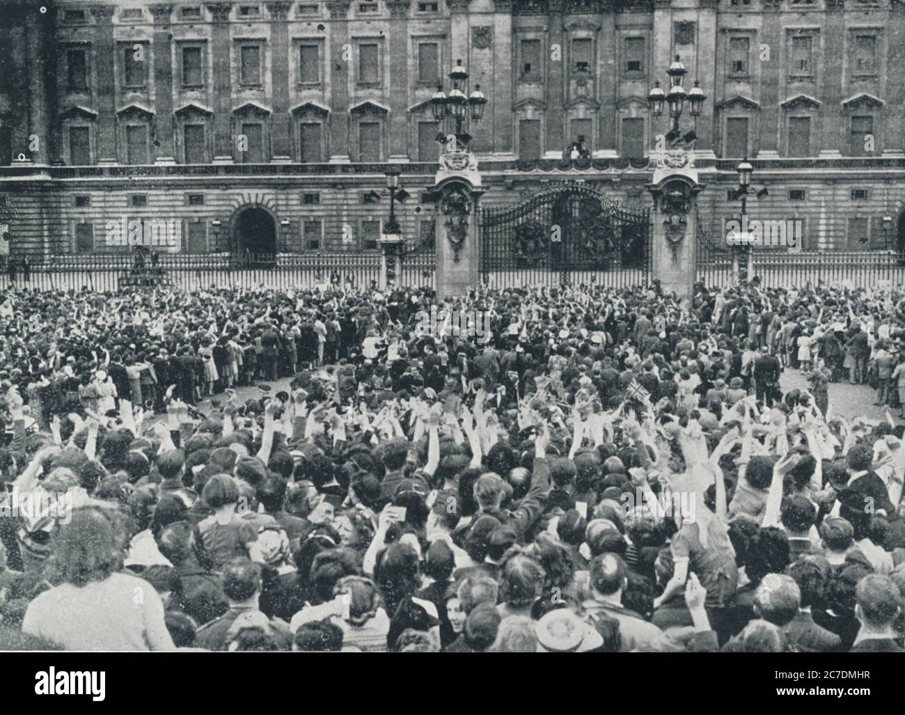 VE-Tag 1945, 8. Mai das Ende der Zweiten Welt Stockfoto