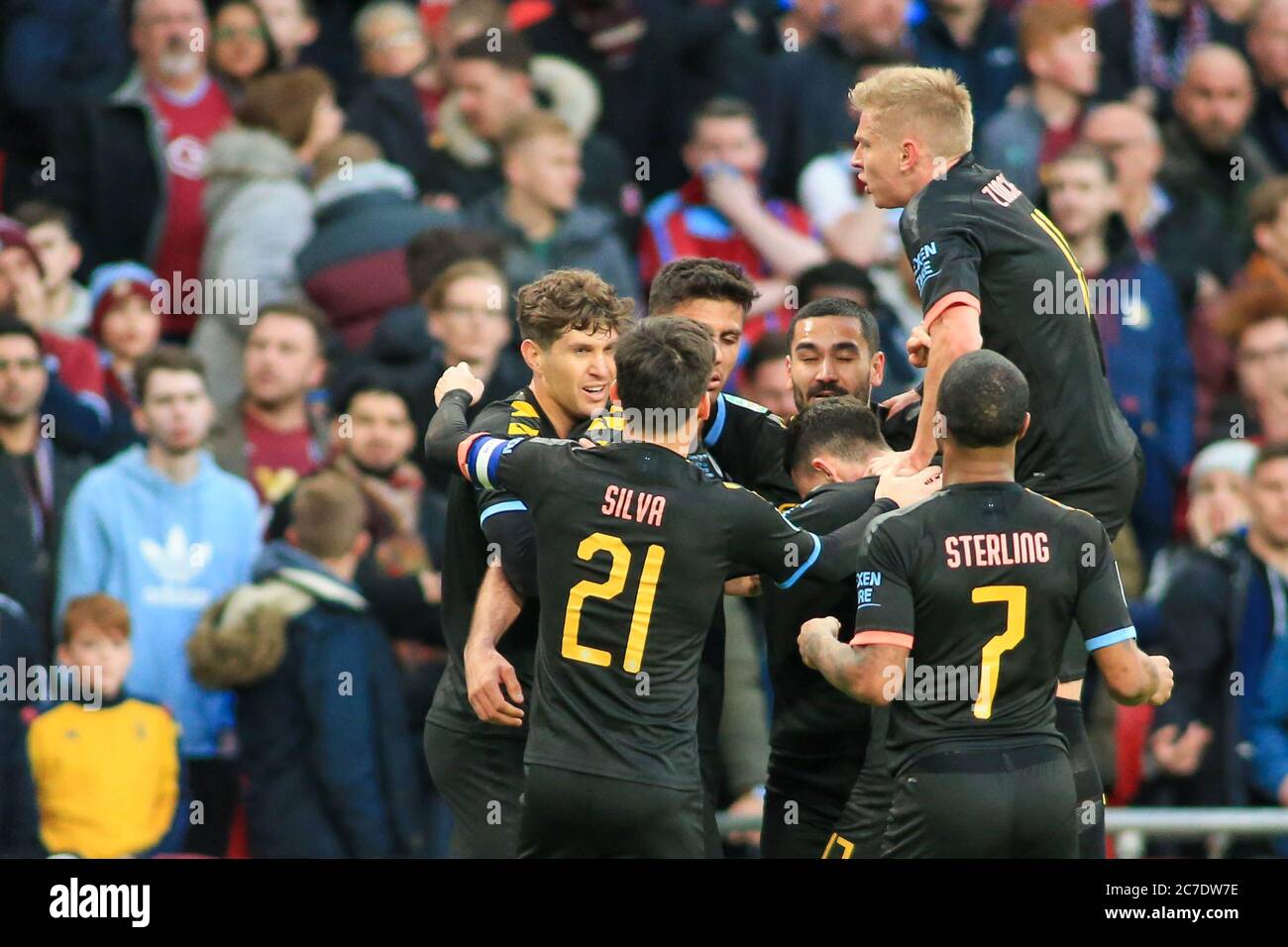 1. März 2020, Wembley Stadium, London, England; Carabao Cup Final, Aston Villa gegen Manchester 1. März 2020, Wembley Stadium, London, England; Carabao Cup Final, Aston Villa gegen Manchester