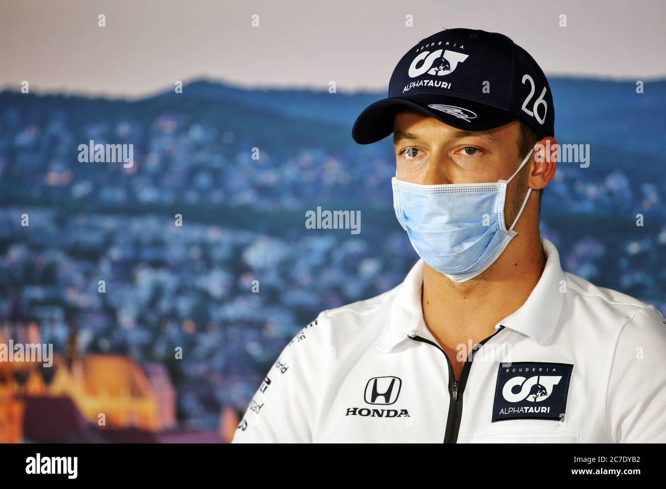 Hungaroring, Budapest, Ungarn. Juli 2020. F1 Grand Prix von Ungarn, Fahrer Ankunft und Streckenbesichtigung Tag; 26 Daniil Kvyat RUS, Scuderia AlphaTauri Honda Kredit: Action Plus Sport/Alamy Live News Stockfoto