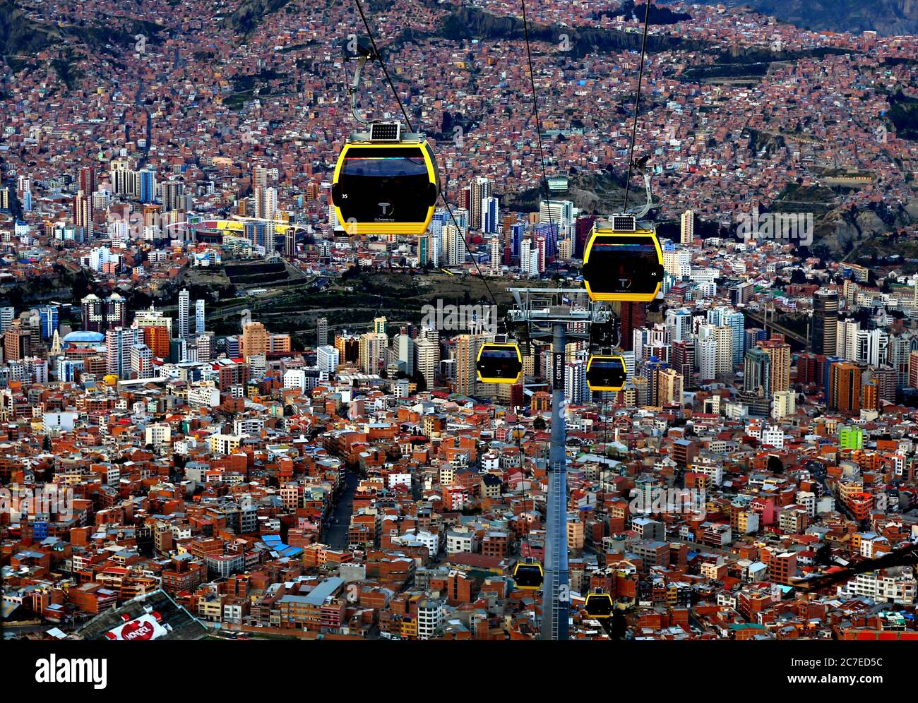 Architektur Boliviens Stockfoto