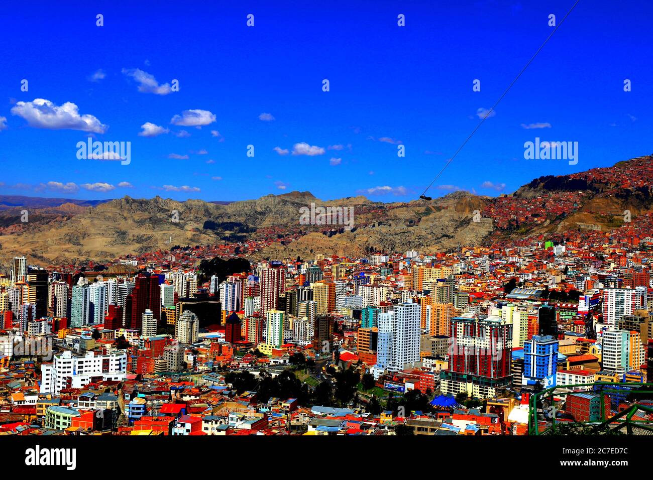 Architektur Boliviens Stockfoto