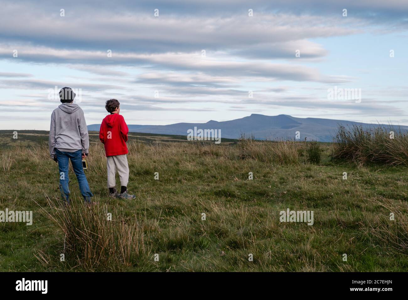 Brecon Beacons Landschaft Stockfoto