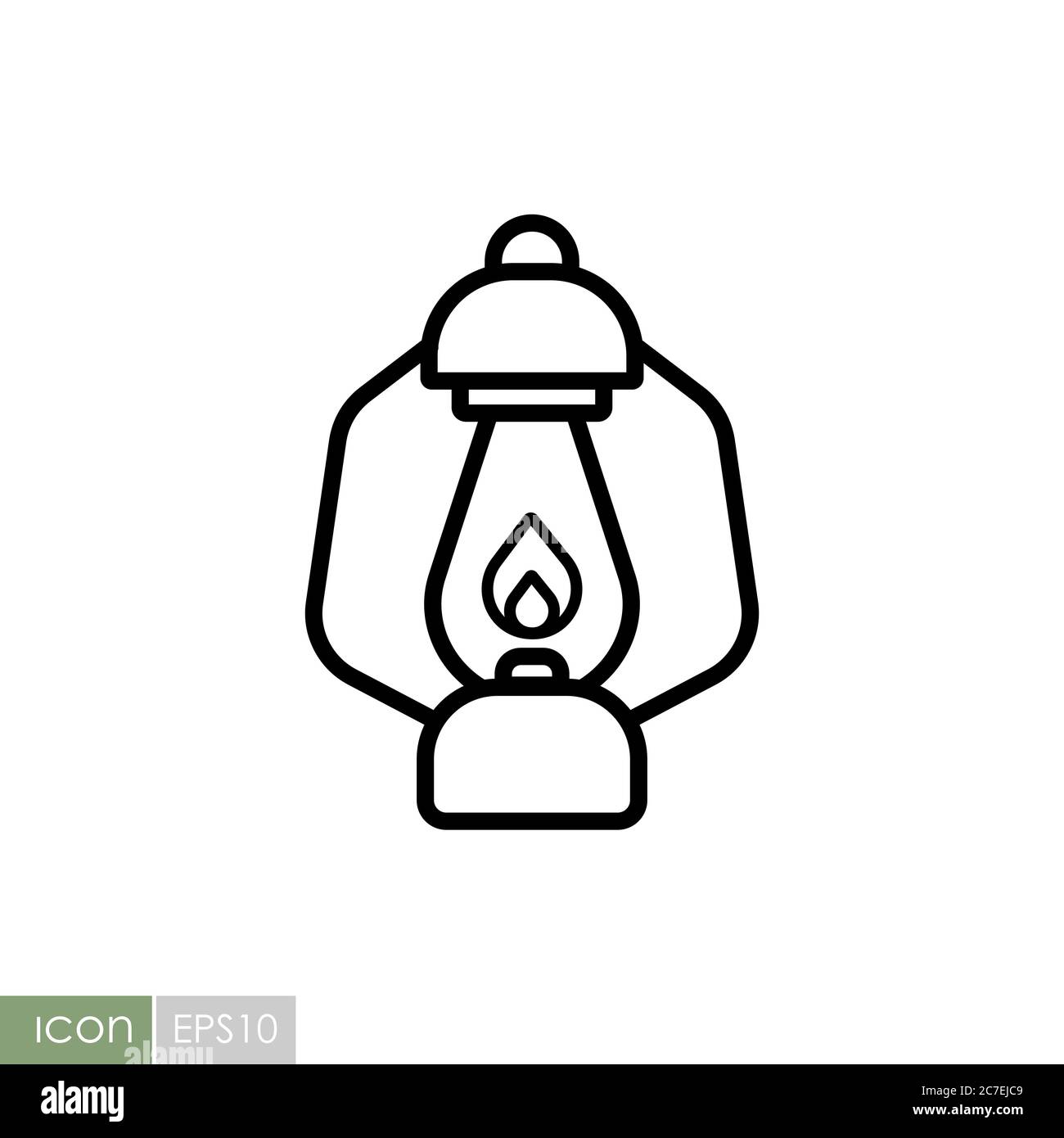 Vintage Camping Laterne. Alte Lampe zum Wandern. Wanderzeichen. Graph  Symbol für Reise-und Tourismus-Website und Apps Design, Logo, App, UI  Stock-Vektorgrafik - Alamy