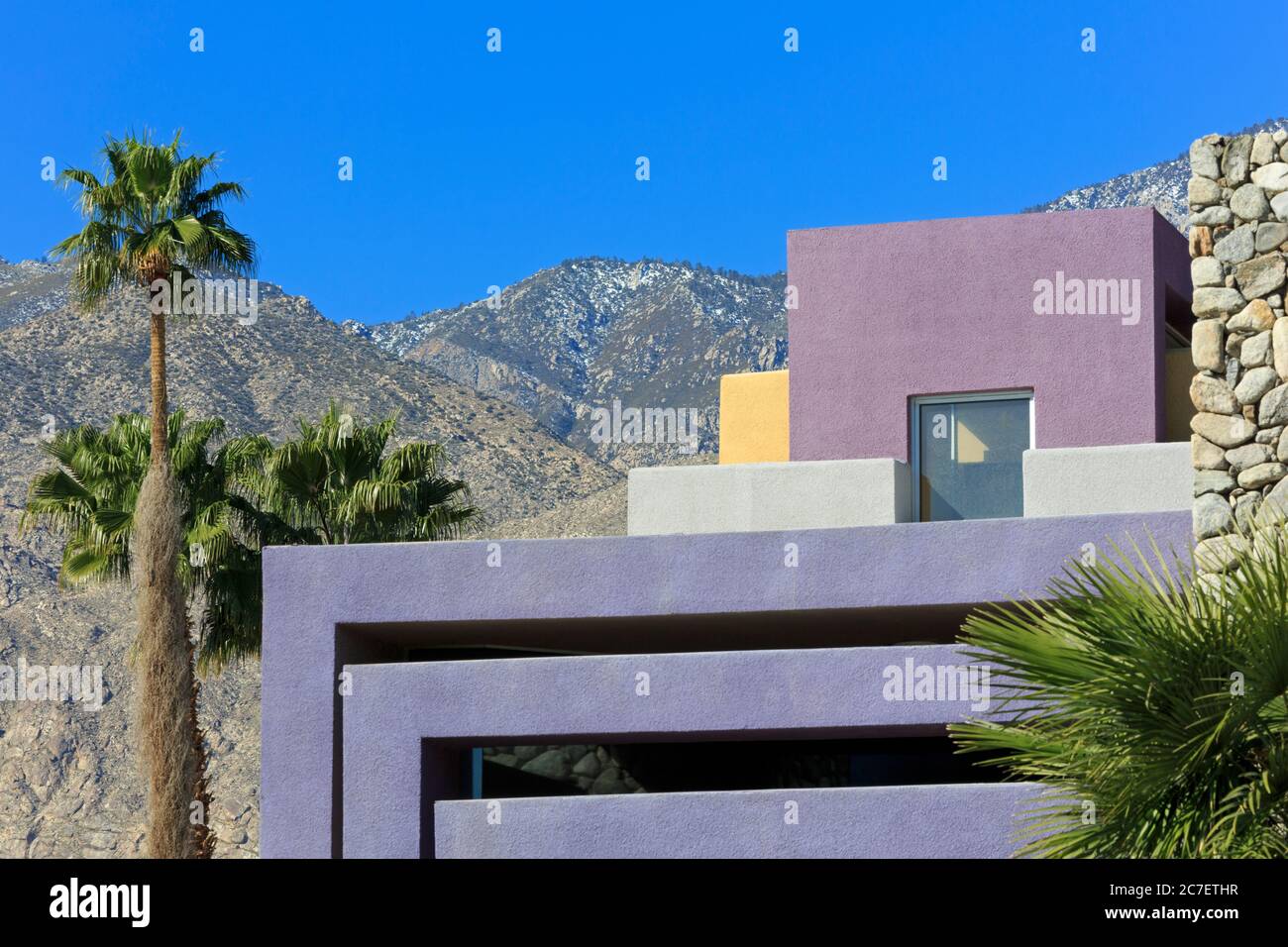 Mizell Senior Center, Palm Springs, Kalifornien, USA, Nordamerika Stockfoto