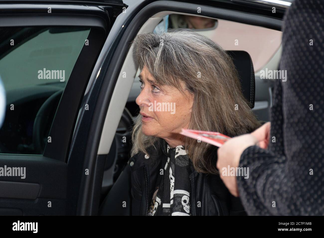 Suzi Quatro (Susan Kay Quatro), US-amerikanische Rockmusikerin, Dokumentarfilm 'Suzi Q', Autokino 'bewegte Zeiten', Zeit Kino, 16.07.2020 Stockfoto