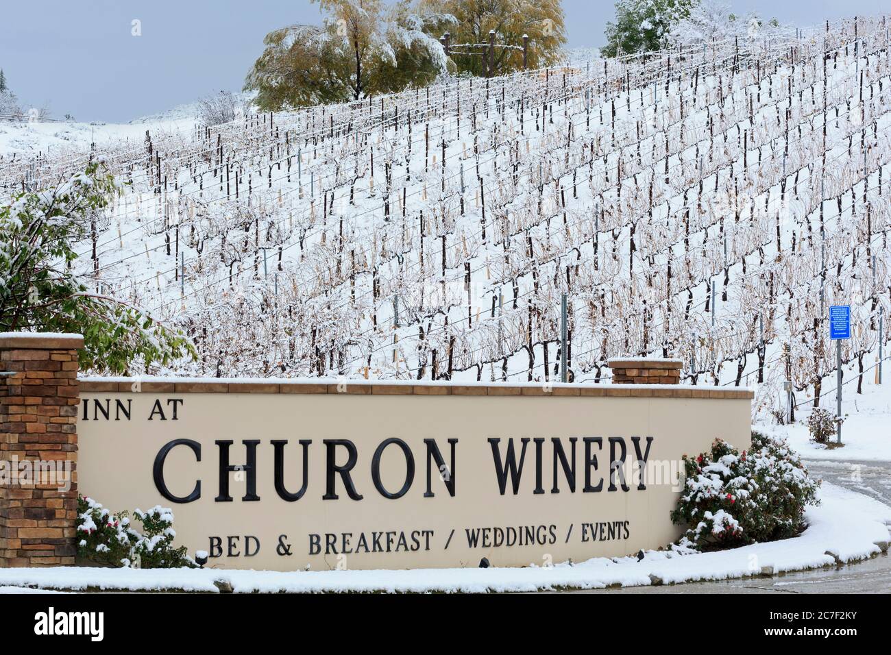 Churon Winery, Temecula Valley, Südkalifornien, USA Stockfoto