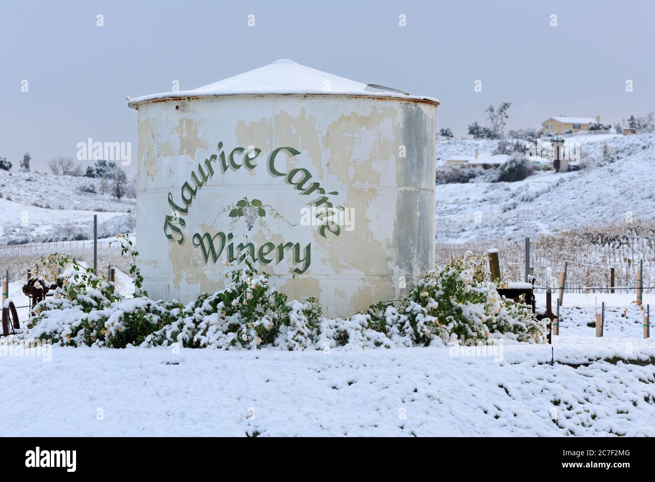 Maurice Carrie Winery, Temecula Valley, Südkalifornien, USA Stockfoto