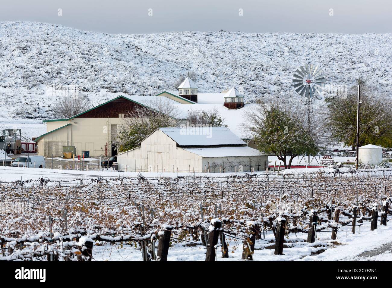 Maurice Carrie Winery, Temecula Valley, Südkalifornien, USA Stockfoto