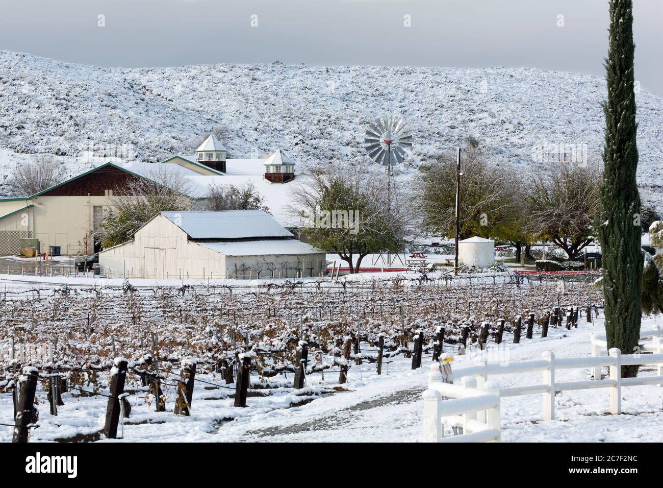Maurice Carrie Winery, Temecula Valley, Südkalifornien, USA Stockfoto