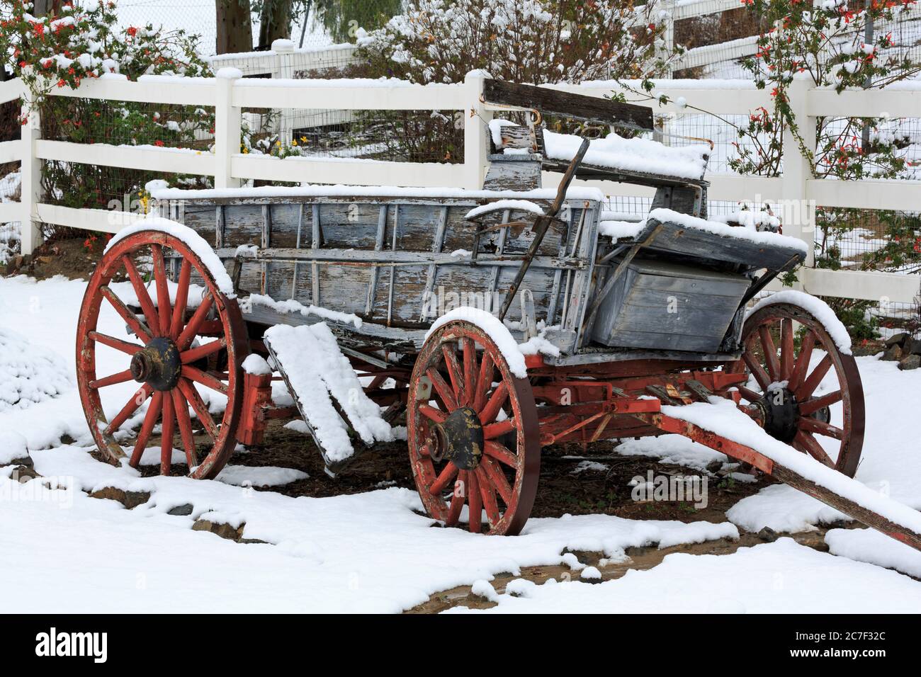 Wagen in Temecula Valley, Kalifornien, USA Stockfoto