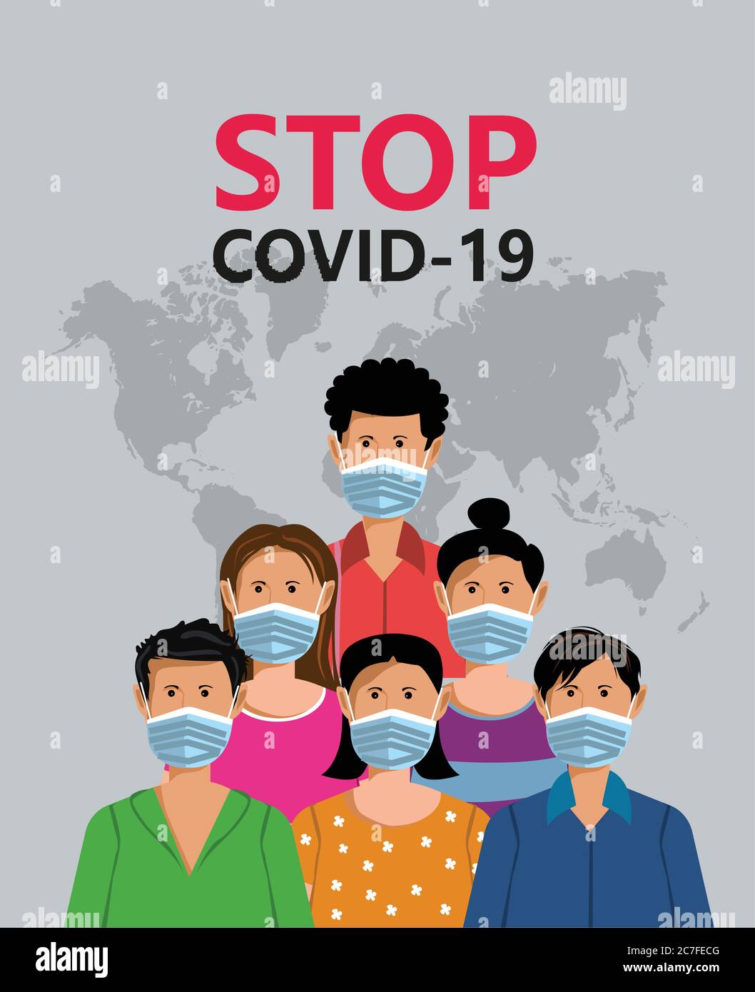 Coronavirus COVID-19 Infografik zu Präventivmethoden. Infografiken zu Präventivmethoden. Stock Vektor