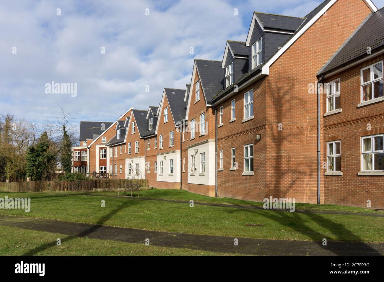 Castlemead Court Care Home, Newport Pagnell, Buckinghamshire, Großbritannien Stockfoto