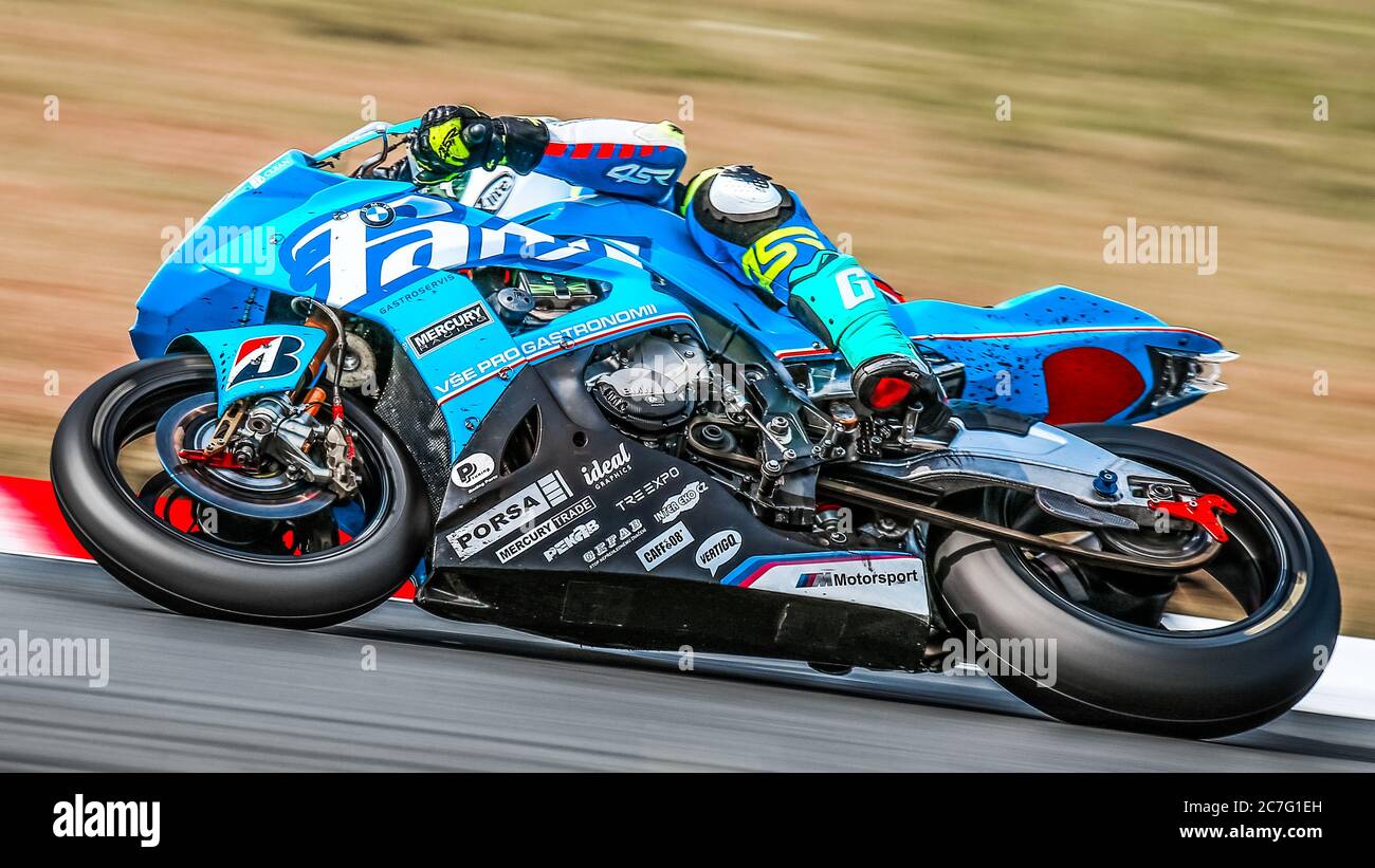 Oschersleben, 09. Juni 2019: BMW S1000RR by MERCURY RACING tritt in Oschersleben an der FIM Endurance World Championship an Stockfoto