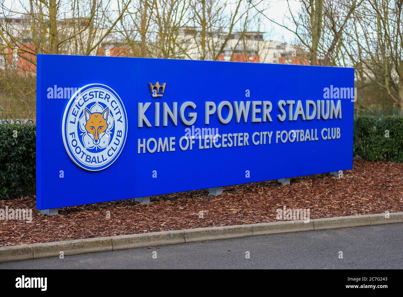 Februar 2020, King Power Stadium, Leicester, England; Premier League, Leicester City gegen Chelsea: Stockfoto