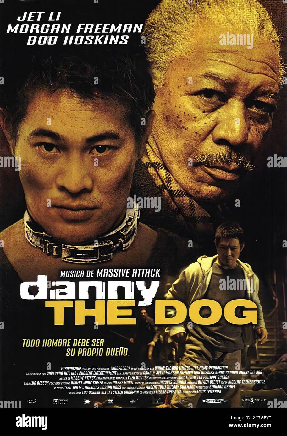 Danny der Hund - Filmposter Stockfoto