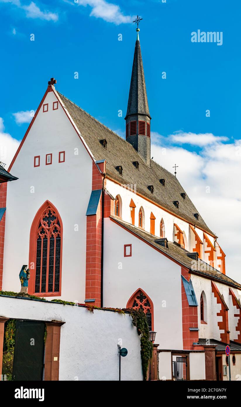 Karmeliterkirche, eine Kirche in Mainz, Deutschland Stockfoto