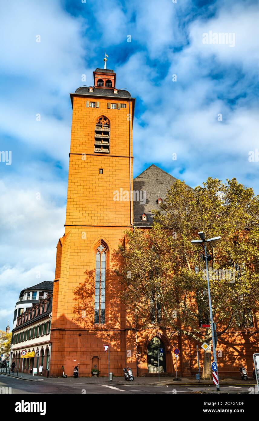 St. Quintin Kirche in Mainz, Deutschland Stockfoto