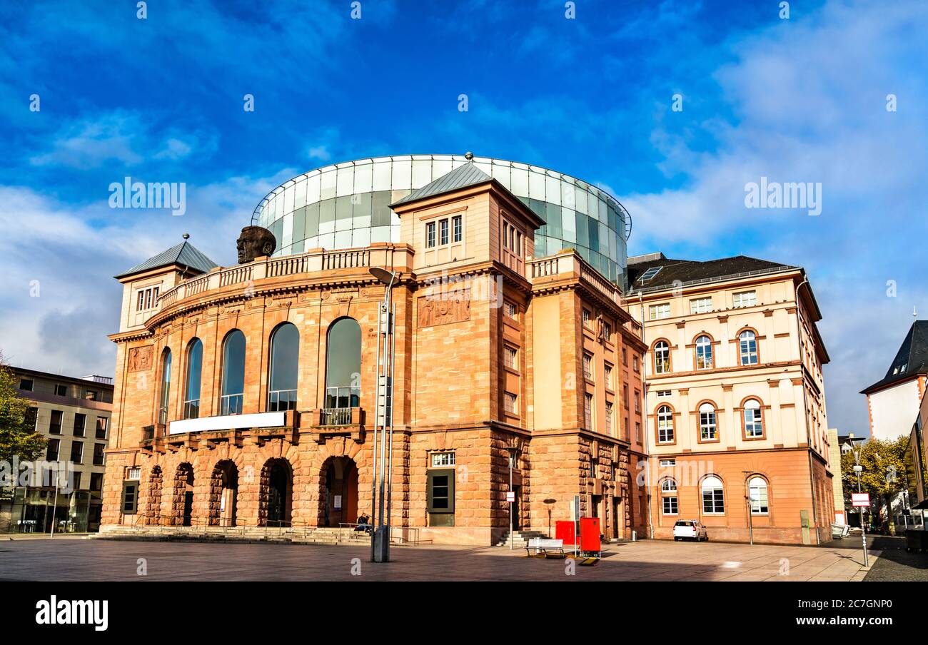 Staatstheater Mainz in Deutschland Stockfoto