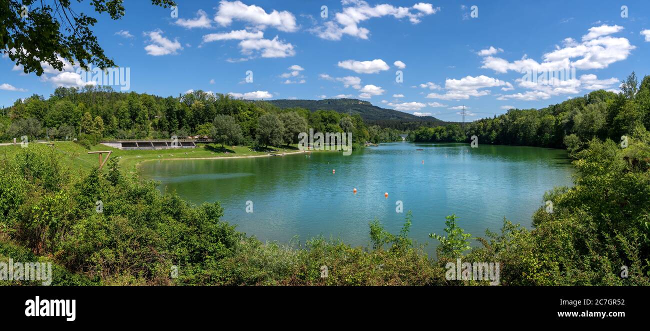 biebersteiner stausee schwimmen clipart