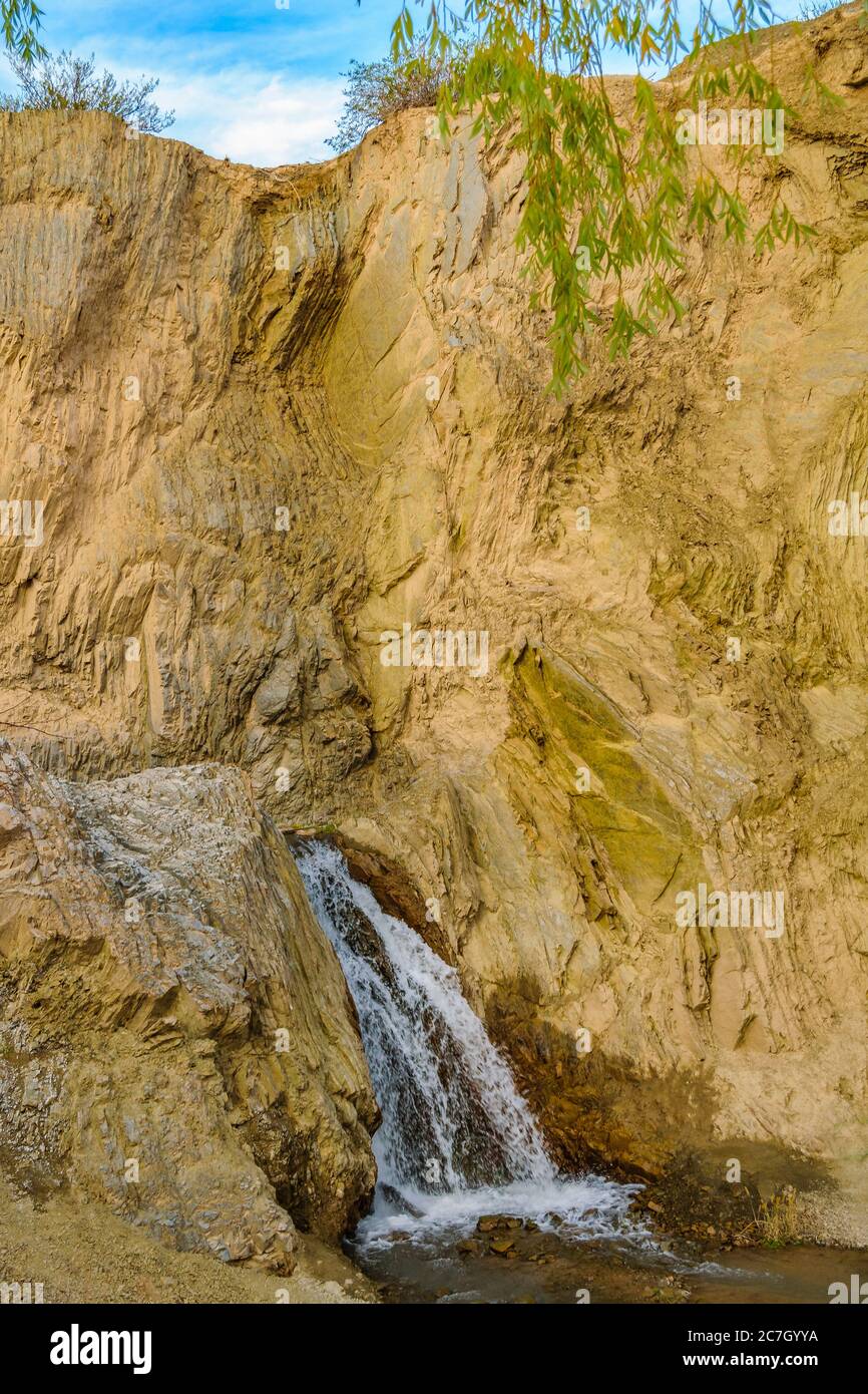 Kleine Kaskade am el leoncito Nationalpark, Calingasta Bezirk, san juan Provinz, argentinien Stockfoto