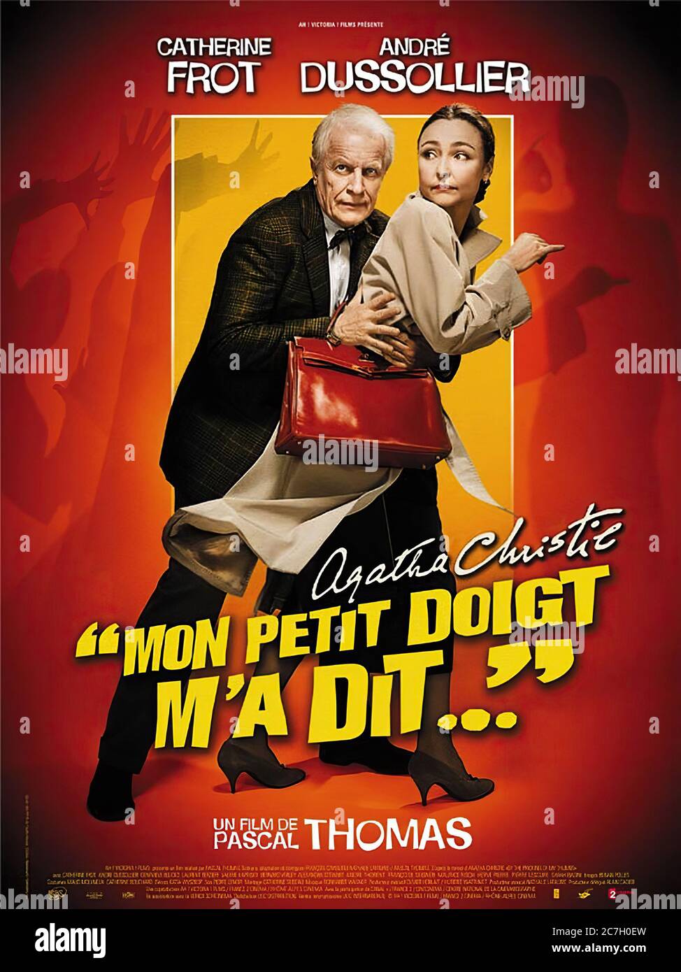 Mon Petit Doigt M'a Dit - Filmposter Stockfoto