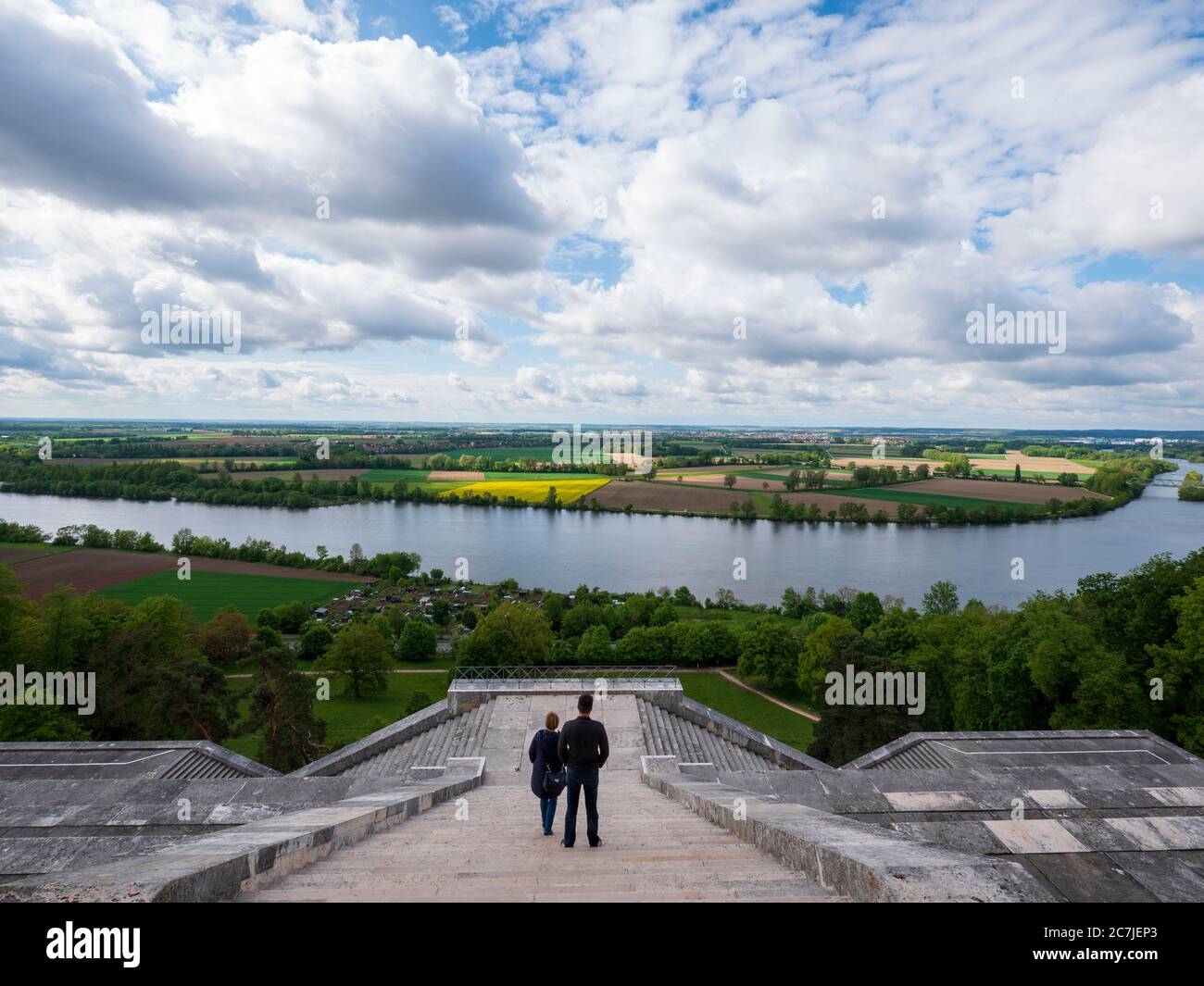 Walhalla an der Donau, Bayern, Deutschland Stockfoto