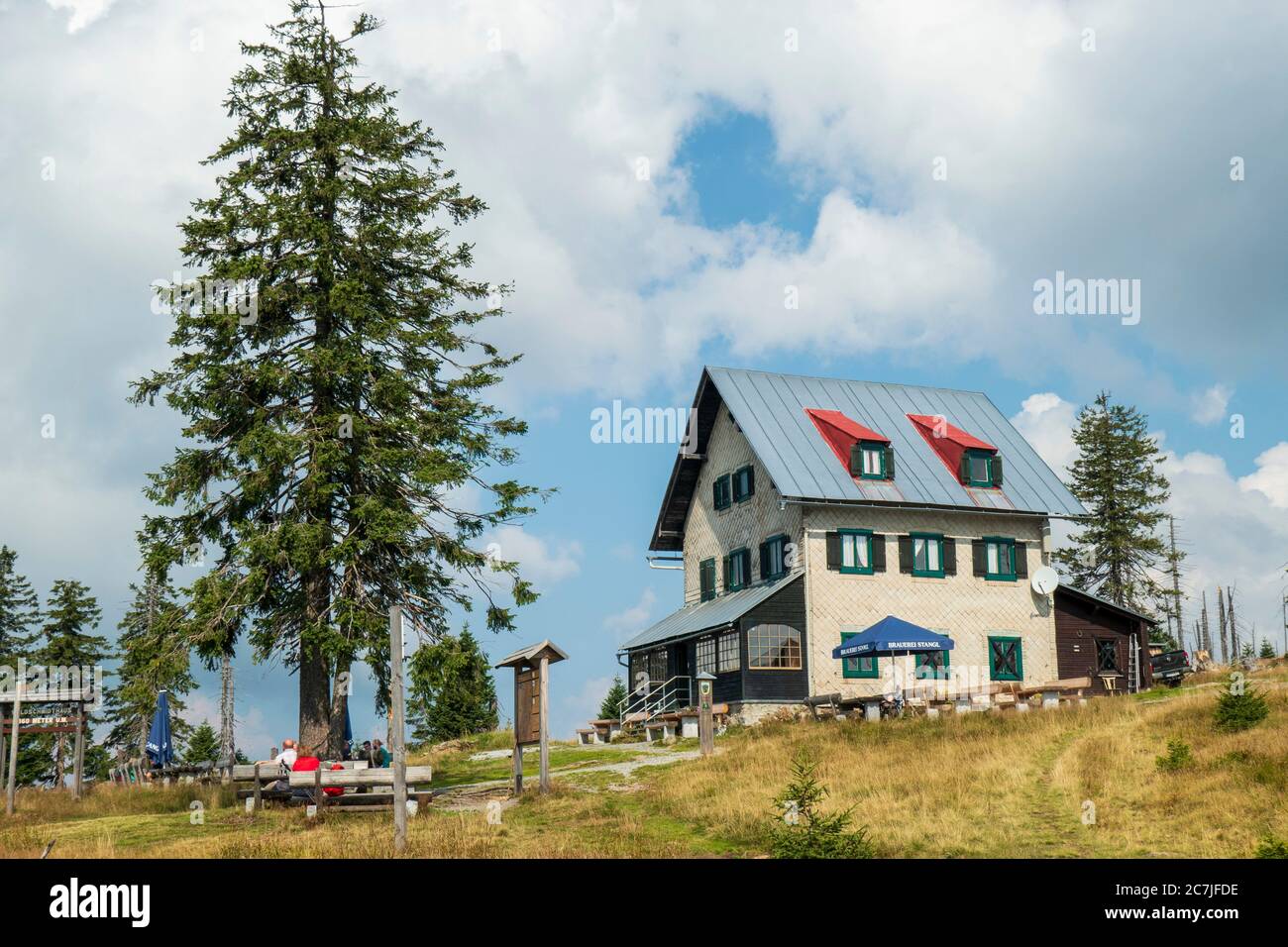 Waldschmidthaus, Großer Rachel, Nationalpark, Bayerischer Wald, Bayern, Deutschland Stockfoto