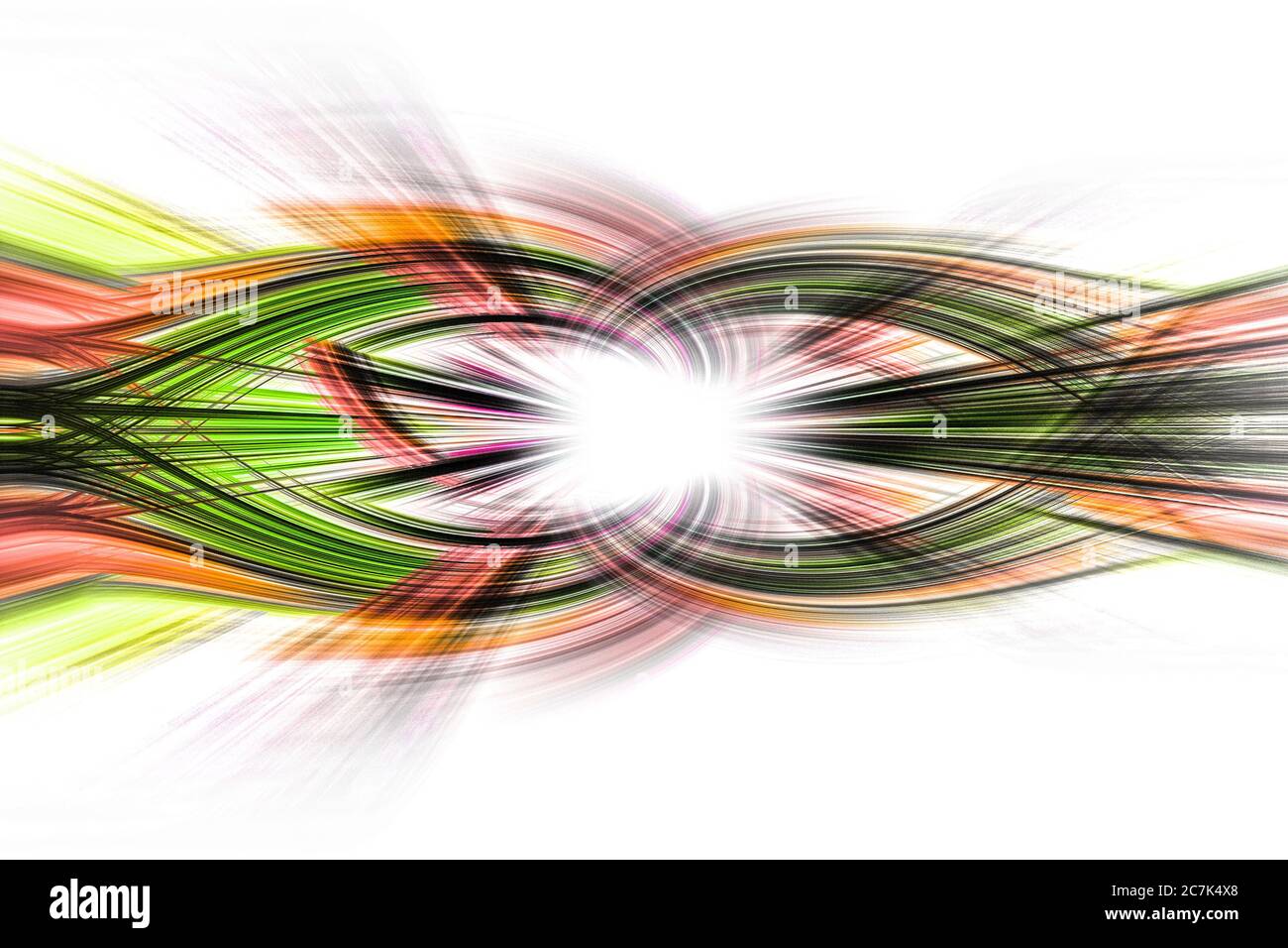 Farblinie und Musterabstraktion Bild Stockfoto