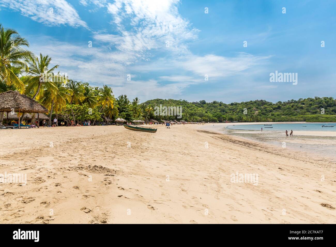 Andilana Beach, Nosy Be Island, Madagaskar, Afrika, Indischer Ozean Stockfoto