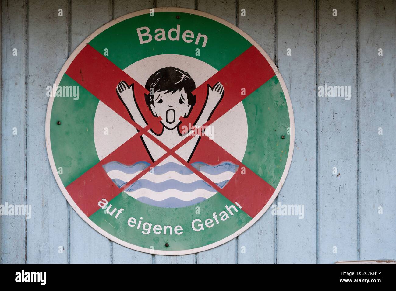 Baden verboten -Fotos und -Bildmaterial in hoher Auflösung – Alamy